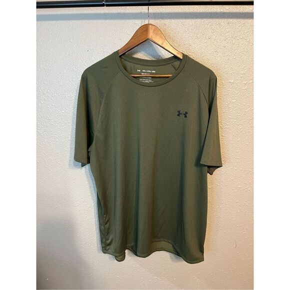 Under Armour Other - Under Armour Tech Green Short Sleeve Shirt Size 2XL